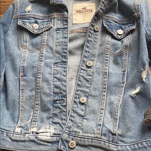 hollister jean jacket